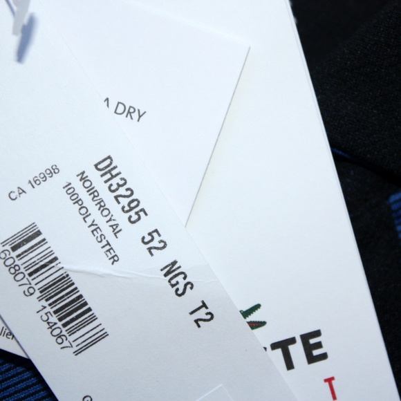 Lacoste Sport Polo Shirt Blue Men's XS New - Picture 6 of 8